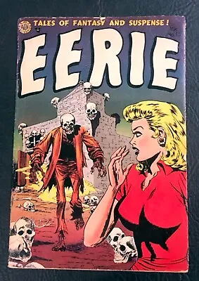 Buy EERIE #13 Classic Pre-Code Horror,  GGA Headlights 1953 AVON • 374.47£