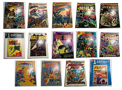 Buy Marvel & DC Treasury Editions - Spider-Man, Superman Vs Muhammad Ali - Buy2Get1! • 7.97£