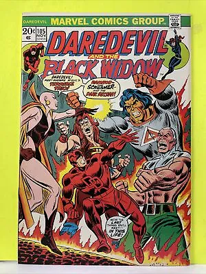 Buy Daredevil #105 KEY NM- 1st Cover App &  Origin Of Moondragon! Thanos Appearance! • 74.96£