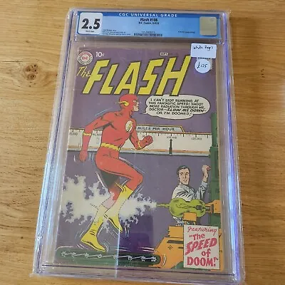 Buy FLASH #108 - CGC Grade 2.5 With White Pages • 135£