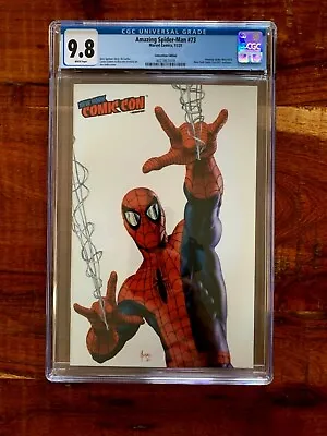 Buy Amazing Spider-Man 73 NYCC Convention Exclusive Variant CGC 9.8 NM+ • 90£