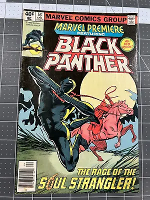 Buy 1980 Marvel Comics  Marvel Premiere - Black Panther  Comic Book - No. 53 Fine • 5.48£
