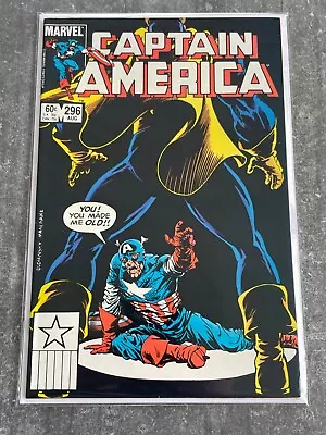 Buy Captain America #296 | Nomad | Sisters Of Sin | VF+ | B&B (Marvel 1984) • 1.25£
