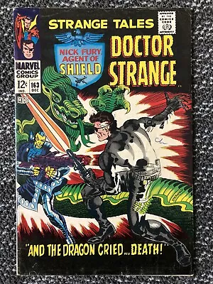 Buy Strange Tales #163 - 1st Appearance Of Clay Quartemain - FN/VF  • 47.24£
