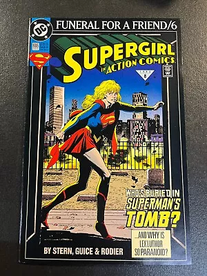 Buy Action Comics 686 Supergirl GUICE Lois Lane V 1 Guice Doomsday Superman • 8£