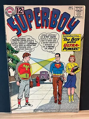 Buy Superboy #98  VG-   1st App. Ultra Boy     Silver Age Comic • 23.32£