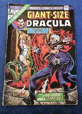 Buy Free P & P ; Giant-Size Dracula #2, Sep 1974: Chris Claremont, Don Heck • 9.99£