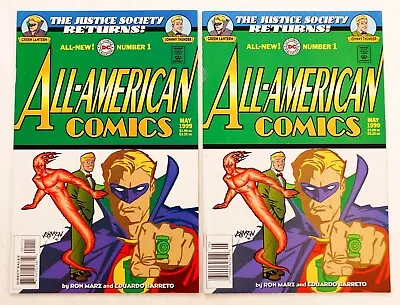 Buy All-American Comics #1 Lot (2 Copies) May 1999 DC, Green Lantern Alan Scott, VF • 10.27£