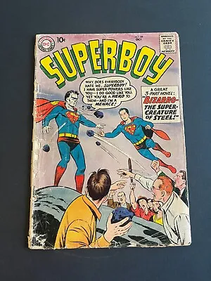 Buy Superboy #68 - 1st Appearance Of Bizarro (DC, 1958) Fair • 259.58£