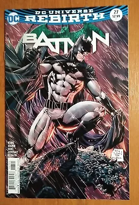 Buy Batman #27 - DC Comics Rebirth Variant Cover 1st Print 2016 Series • 6.99£