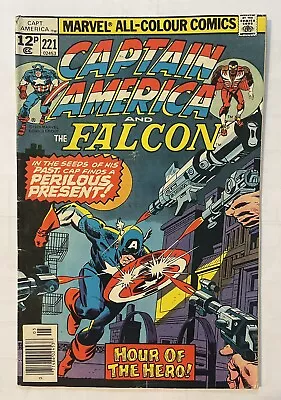 Buy Captain America #221. May 1978. Marvel. Vg/fn. Bagged & Boarded. Free P&p! • 6.50£