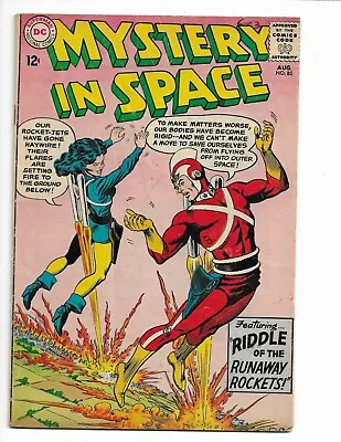 Buy Mystery In Space 85 - Vg 4.0 - Adam Strange - Alanna Strange (1963) • 11.86£