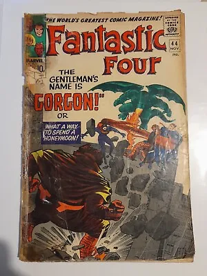 Buy Fantastic Four #44 Nov 1965 Fair/Good 1.5 1st Appearance Of Gorgon • 4.99£