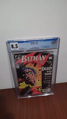 Buy Batman 428 8.5 CGC White Pages Death Of Robin Jason Todd • 100£