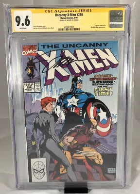 Buy Uncanny X-Men #268 CGC 9.6 SS. Signed X Jim Lee Key Issue • 319.68£