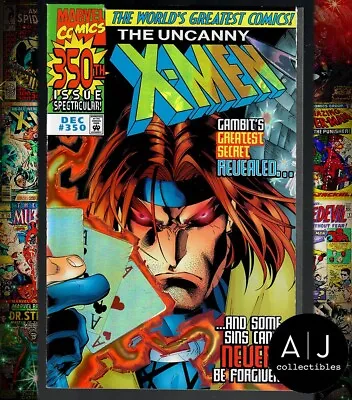 Buy Uncanny X-Men #350 VF 8.0 1997 Foil Prism Cover Gambit • 7.88£