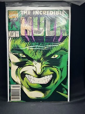 Buy Incredible Hulk #379 (1991) Excellent Condition In Plastic 👀 Picture! • 15.98£