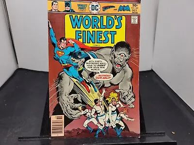 Buy DC WORLD'S FINEST #241 Superman And Batman 1976  Vintage Comic • 9.48£