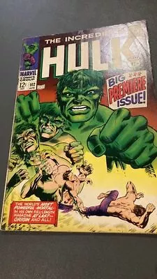 Buy Incredible Hulk #102 - Back Issue - Premiere Issue - Marvel Comics - 1968 • 250£