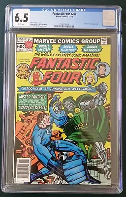 Buy Fantastic Four #200 (Nov 1978, Marvel) CGC 6.5.  Doctor Doom Vs. Reed Cover • 80.25£