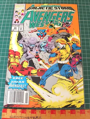 Buy Avengers West Coast # 80 -  Marvel Comics ~ 1992 - Vintage Comic • 5.99£