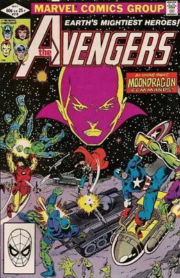Buy Avengers (1963) # 219 (7.0-FVF) Moondragon, Drax The Destroyer 1982 • 6.30£