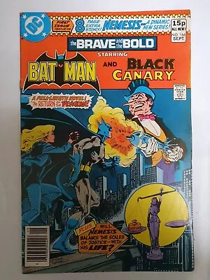 Buy Brave And The Bold #166 Batman & Black Canary DC Comics 1980 1st Nemesis  • 6£