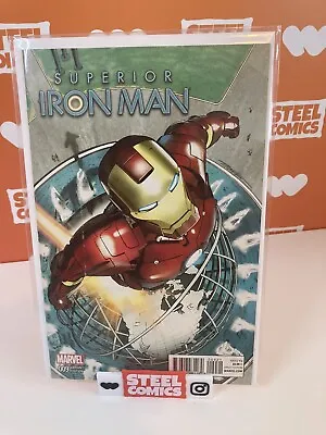 Buy Superior Iron Man #9 - 2015 | Mayhew NYC Variant | NM | B&B • 4£