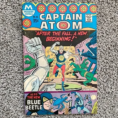 Buy Captain Atom #84 (7.0) Blue Beetle 1st App Reprint 1977 • 15.76£