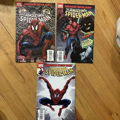Buy Amazing Spider-Man #550, 552, 553 Brand New Day Comic Lot • 10.38£