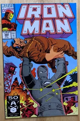 Buy Iron Man 268 Vol. 1 Marvel Comics (May 1991) 9.0 VF/NM Or Better!!! • 2.38£