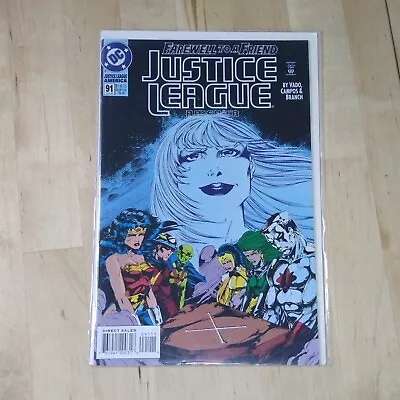 Buy Justice League Of America #91 Dc Comics 1994 Nm+ • 3.94£