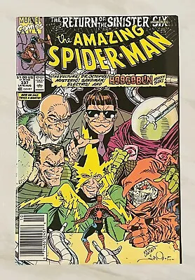 Buy Amazing Spider-Man #337 - Newsstand - VF+ Return Of Sinister Six • 9.42£