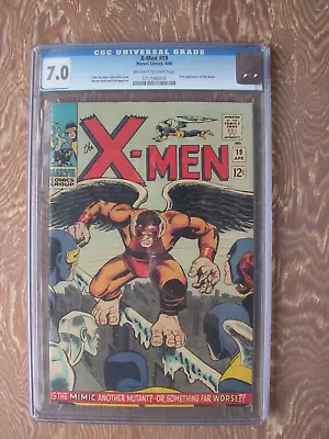 Buy X-Men   #19   CGC 7.0   1966   1st Appearance Of The Mimic    OW To White Pages • 236.81£