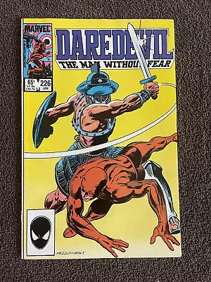 Buy DAREDEVIL #226 (Marvel, 1986) Frank Miller & David Mazzucchelli ~ The Gladiator • 5.59£