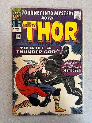 Buy Journey Into Mystery  Thor #118 Vg 4   1st App. Destroyer  • 51.39£