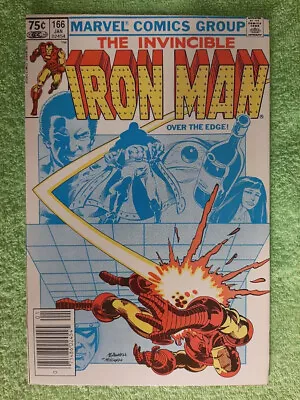 Buy IRON MAN #166 NM : NEWSSTAND Canadian Price Variant : RD6290 • 33.19£