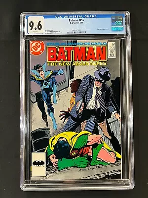 Buy Batman #416 CGC 9.6 (1988) - Nightwing App • 48.65£