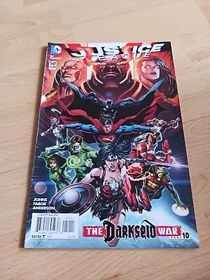 Buy Justice League #50. DC Comics. 1st Jessica Cruz/3 Jokers. New 52. 2016. • 2.49£