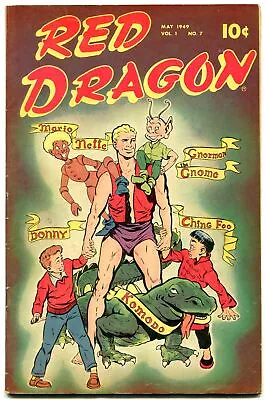 Buy Red Dragon #7 1949- FINAL ISSUE- Ching Foo- Maneely- Bob Powell FN- • 221.37£