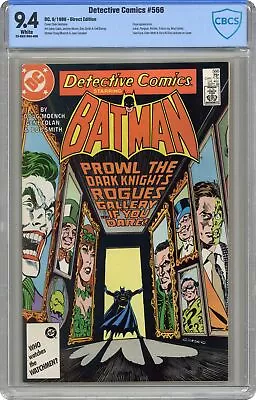 Buy Detective Comics #566 CBCS 9.4 1986 23-0B31804-009 • 155.22£
