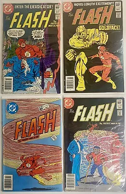 Buy Lot Of 12 The Flash DC Bronze Age Comics! Goldface Eradicator Gorilla • 23.98£