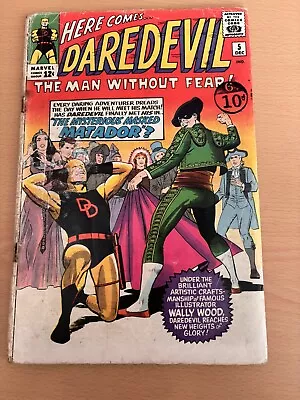 Buy Daredevil No 5 (1964). 1st App Matador. Silver Age Comic. • 10.50£