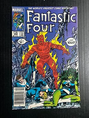 Buy FANTASTIC FOUR #289 April 1986 Marvel Comics Newsstand Death Of Basilisk • 19.79£