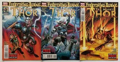 Buy Thor #18, #19 & #20. (Marvel 2012) 3 X NM +/- Condition Issues. • 29.50£