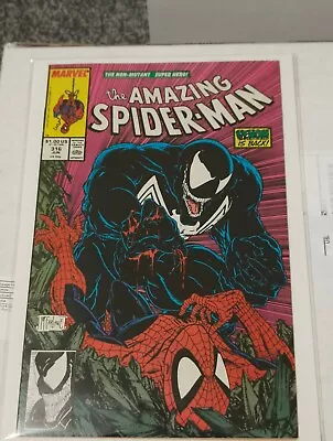 Buy Amazing Spider-Man#316 Marvel 1989 Venom Is Back! Todd McFarlane Cover! • 76£