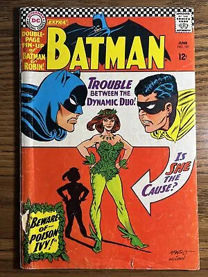 Buy Batman 181 1st Appearance Of Poison Ivy Infantino Cover Dc Comics 1966 No Pin-up • 241.01£