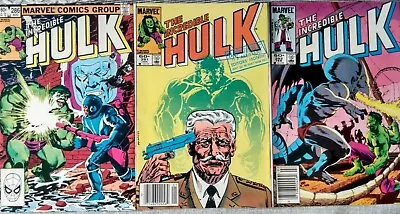 Buy The Incredible Hulk #286 #291 #292 Marvel 1983/84 Comics  • 12.63£
