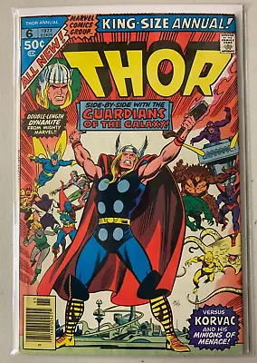 Buy Thor #6 Annual Marvel 1st Series Journey Into Mystery (4.0 VG) (1977) • 5.38£