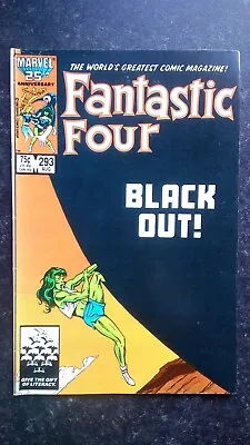 Buy FANTASTIC FOUR #293 Comic. Marvel Comics August 1986. VG/Good Condition, Bagged. • 3.49£